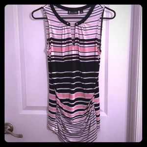 Ny & Co Sleeveless Top with V-Neck